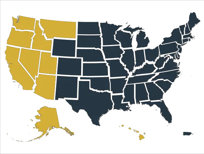 DEAFNA Mid-Atlantic Region Map